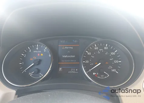 2020 Nissan Rogue Sv Intelligent Awd from USA, damaged, VIN 5N1AT2MV1LC722377